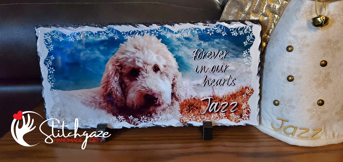 Oblong Rectangle Photo Slate