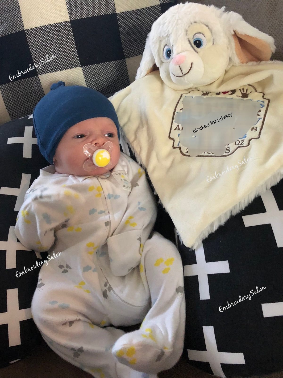 Bunny Blankie (White)