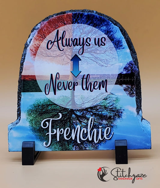 Bell Shaped Photo Slate