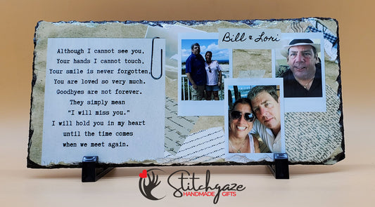 Oblong Rectangle Photo Slate