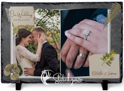 Large Rectangle Photo Slate